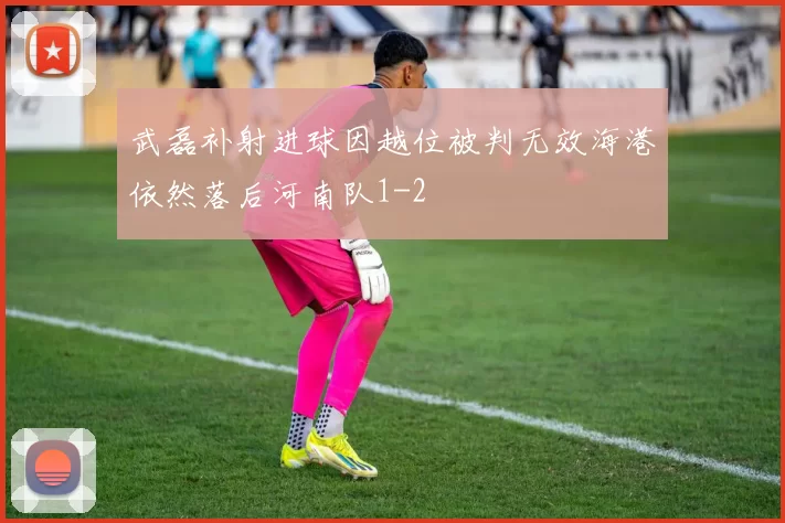 武磊补射进球因越位被判无效海港依然落后河南队1-2